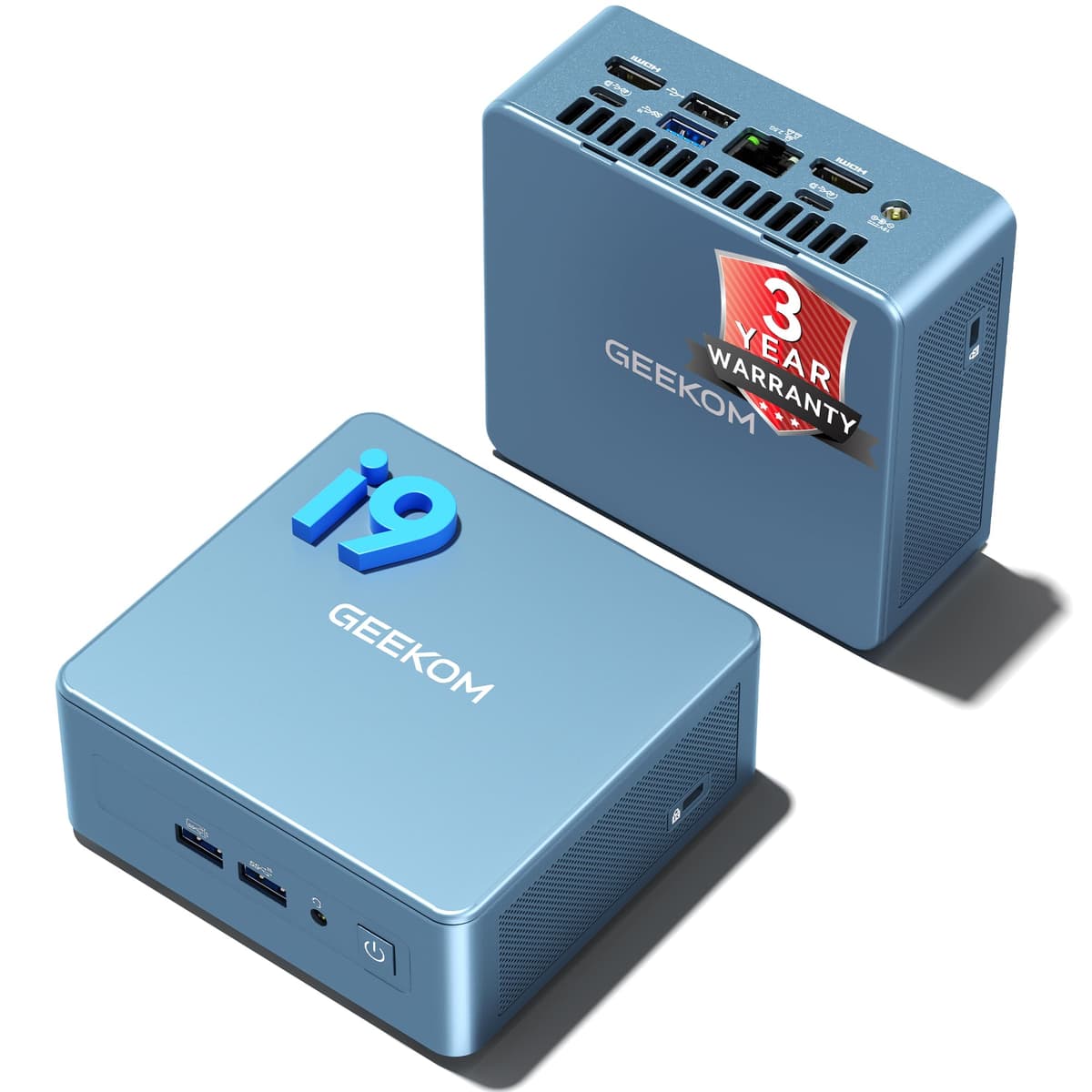 GEEKOM IT13 Mini PC 2026 Edition con Intel i9-13900HK, 16GB RAM y 1TB NVMe, Windows 11 Pro Mini IT13