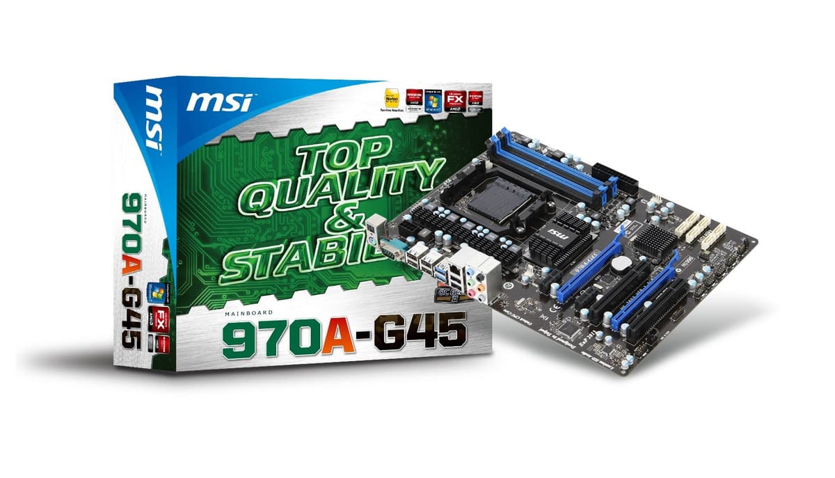 MSI Computer Corp. 970A-G45 AMD 970 ATX DDR3 2133 AMD - Placa madre AM3+