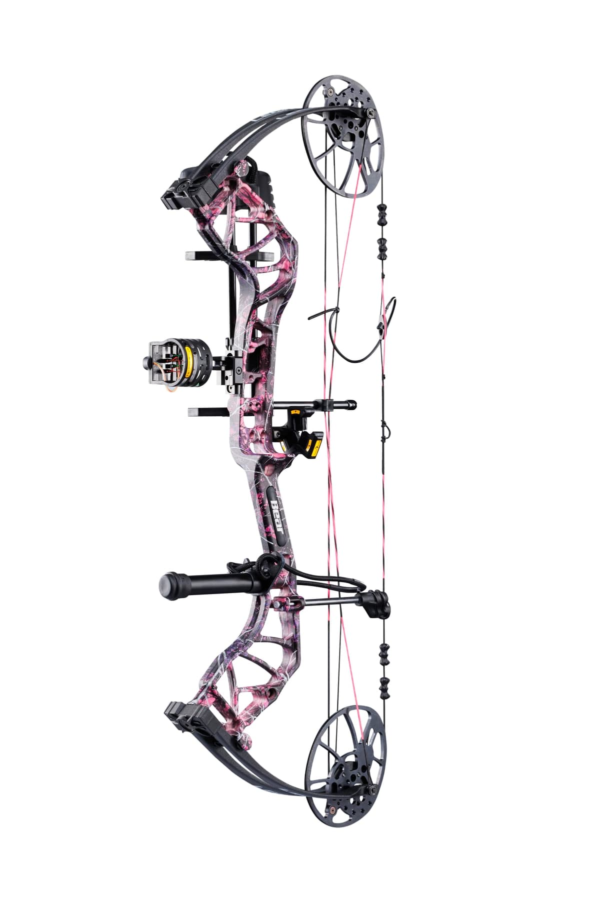 Arco compuesto Bear Legit Maxx Ready to Hunt, 70 lb de potencia, diestro, Muddy/Negro AV54A23057R