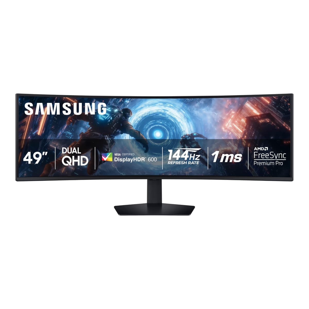 SAMSUNG Odyssey G9 49" (G91F) Curved DQHD 144Hz, 32:9, DisplayHDR 600, FreeSync Premium Pro, LS49FG910ENXZA
