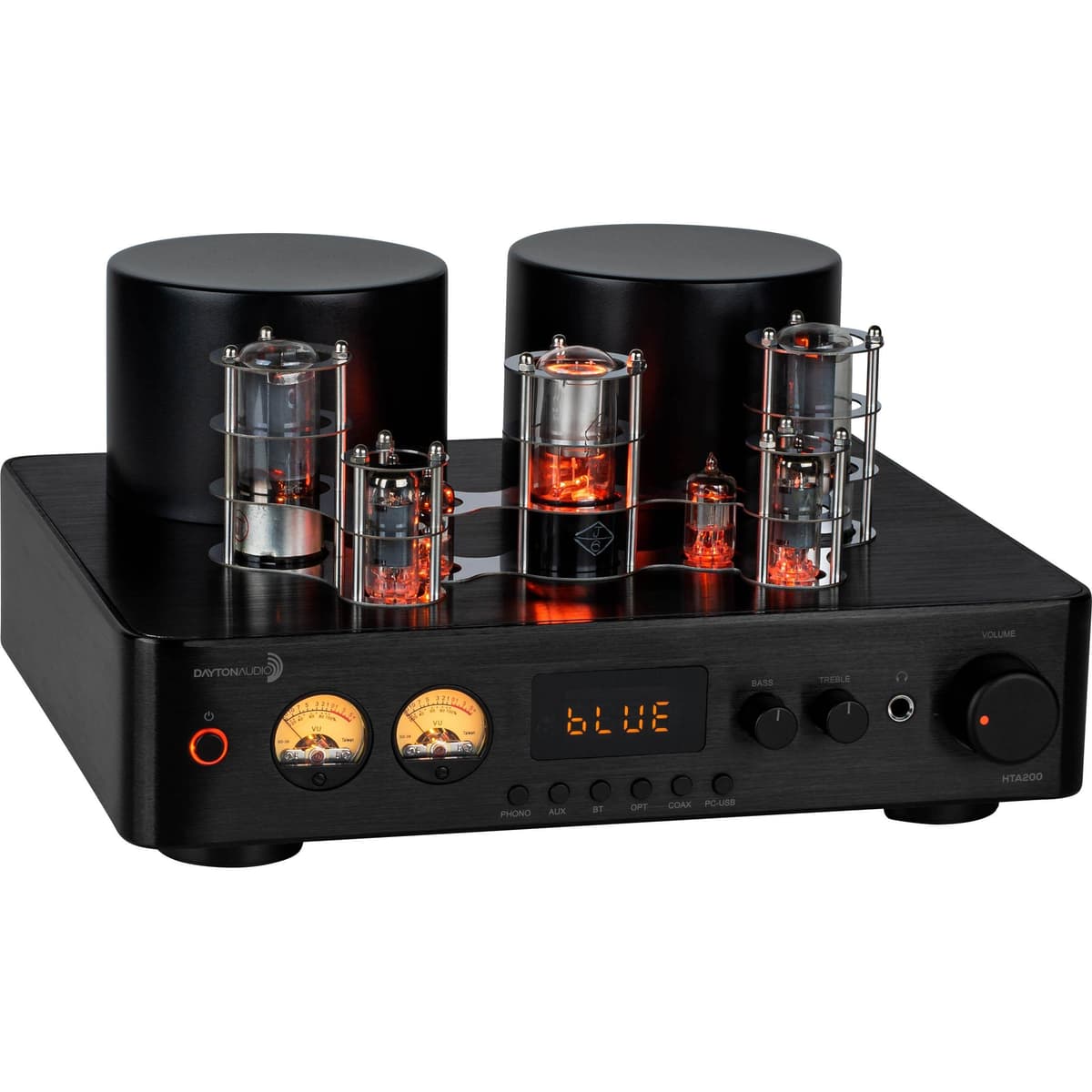 Dayton Audio HTA200 Amplificador Estéreo Integrado Híbrido de Válvulas 200 Vatios