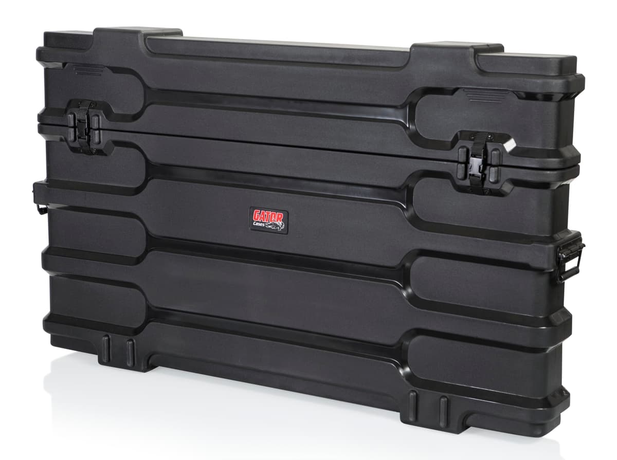 Gator Cases Estuche de transporte moldeado para TV y monitor LCD/LED, Compatible con pantallas de 49" - 55" (GLED4955ROTO)
