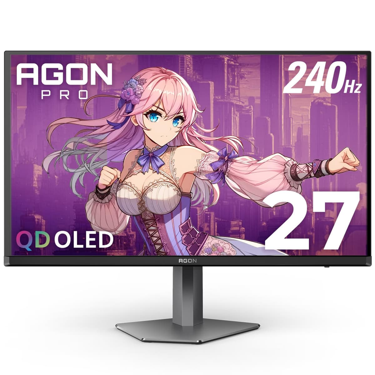 AOC AGON PRO AG276QZD2 27" QD-OLED QHD 240Hz - Monitor gaming con G-Sync
