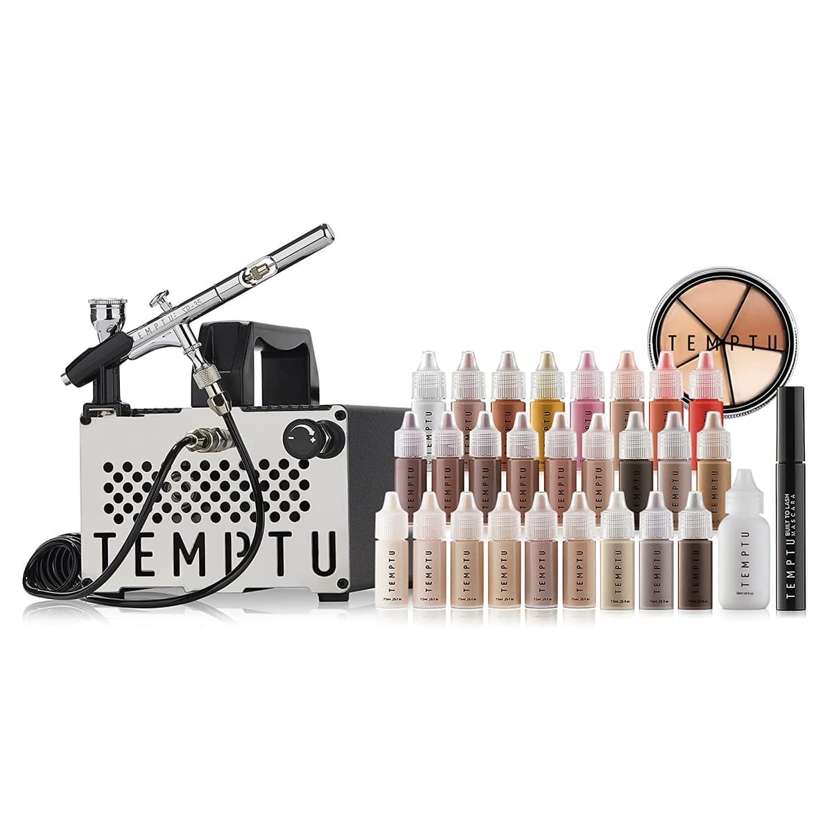 Temptu S-One Deluxe Kit Completo de Aerógrafo para Maquillaje Profesional 99839