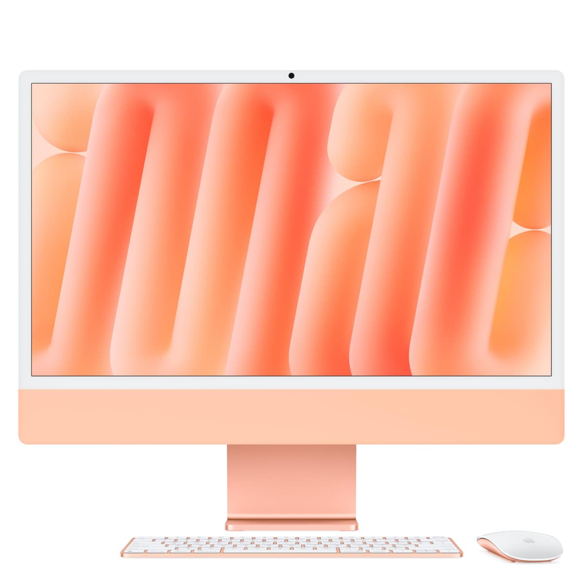Apple iMac 24" (M4 10-core CPU / 10-core GPU) 16GB 256GB - Naranja MWV83LL/A