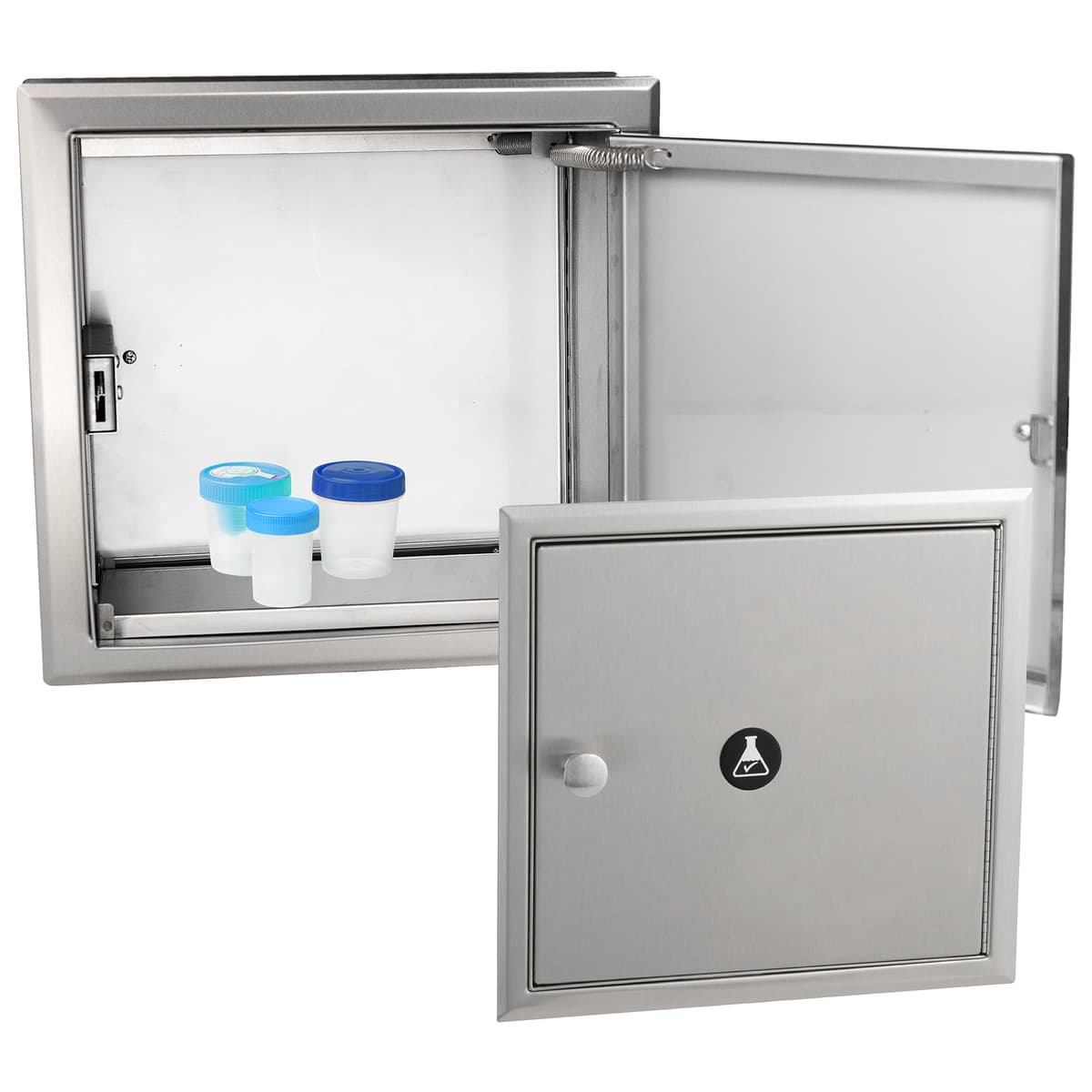 Bobrick Recessed Specimen Pass-Thru Cabinet Modelo B-505