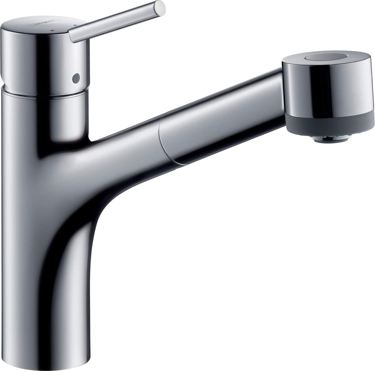 Hansgrohe Spültischmischer Talis S crom Niederdruck mit Ausziehbrause, 32842000