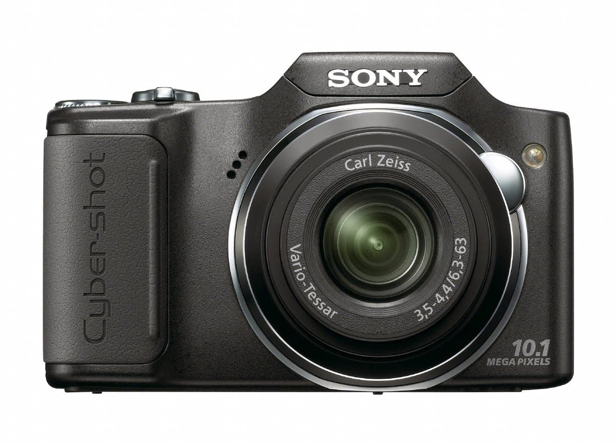 Sony Cyber-shot DSC-H20/B Cámara digital de 10.1 MP con zoom óptico 10x y estabilización de imagen Super Steady Shot