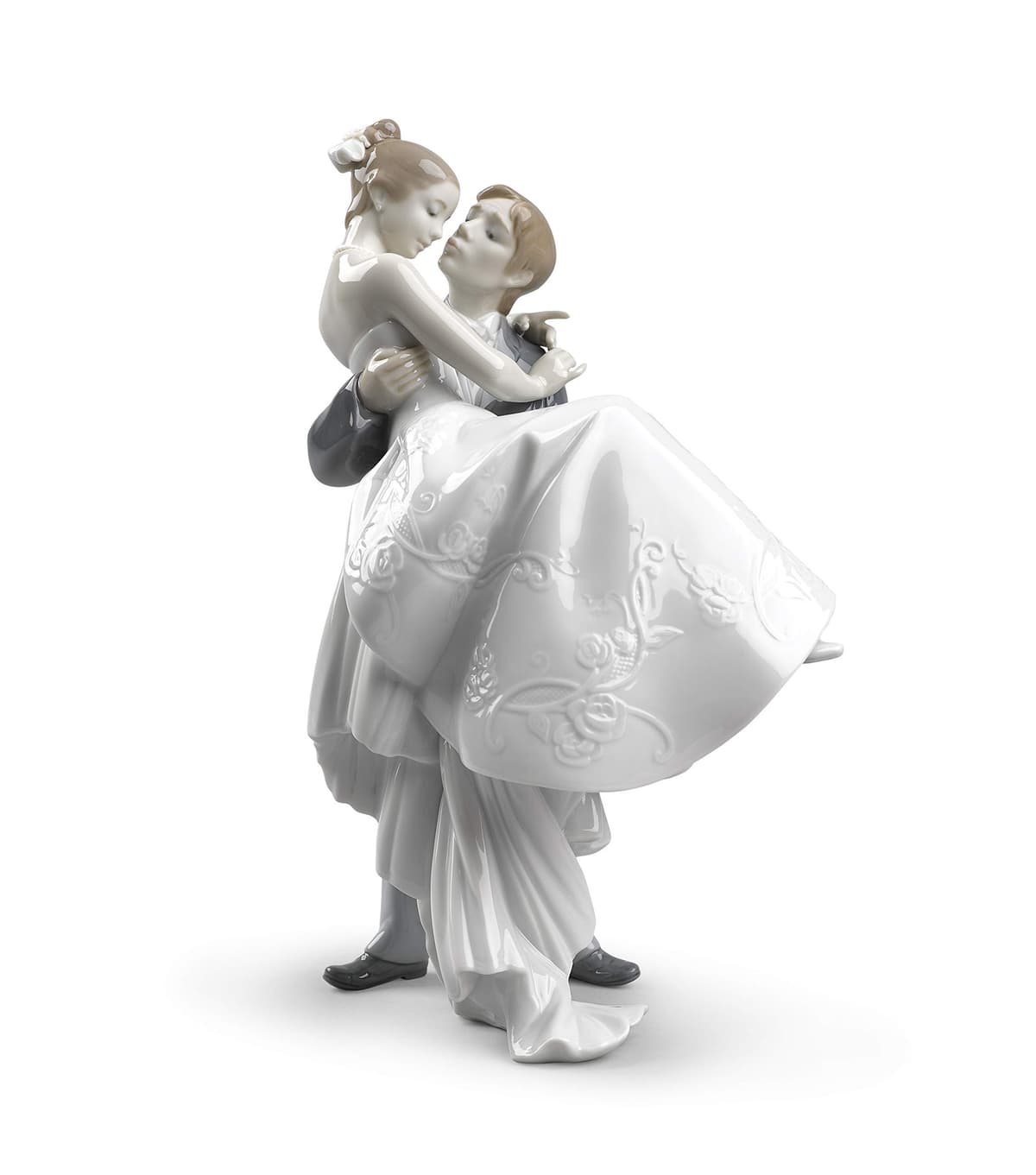 LLADRÓ The Happiest Day Figura de Novios en Porcelana Brillante 1008029