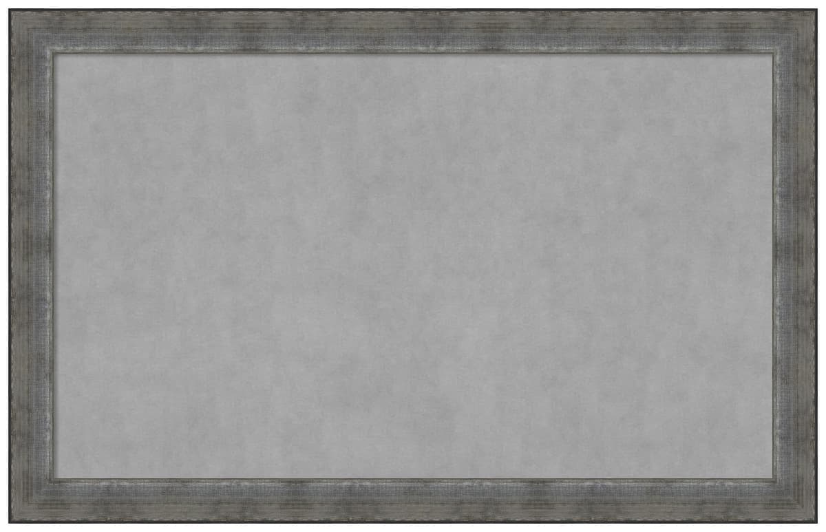 Amanti Art tablero magnético con marco Forged Pewter 44 x 28 pulgadas 28588193205