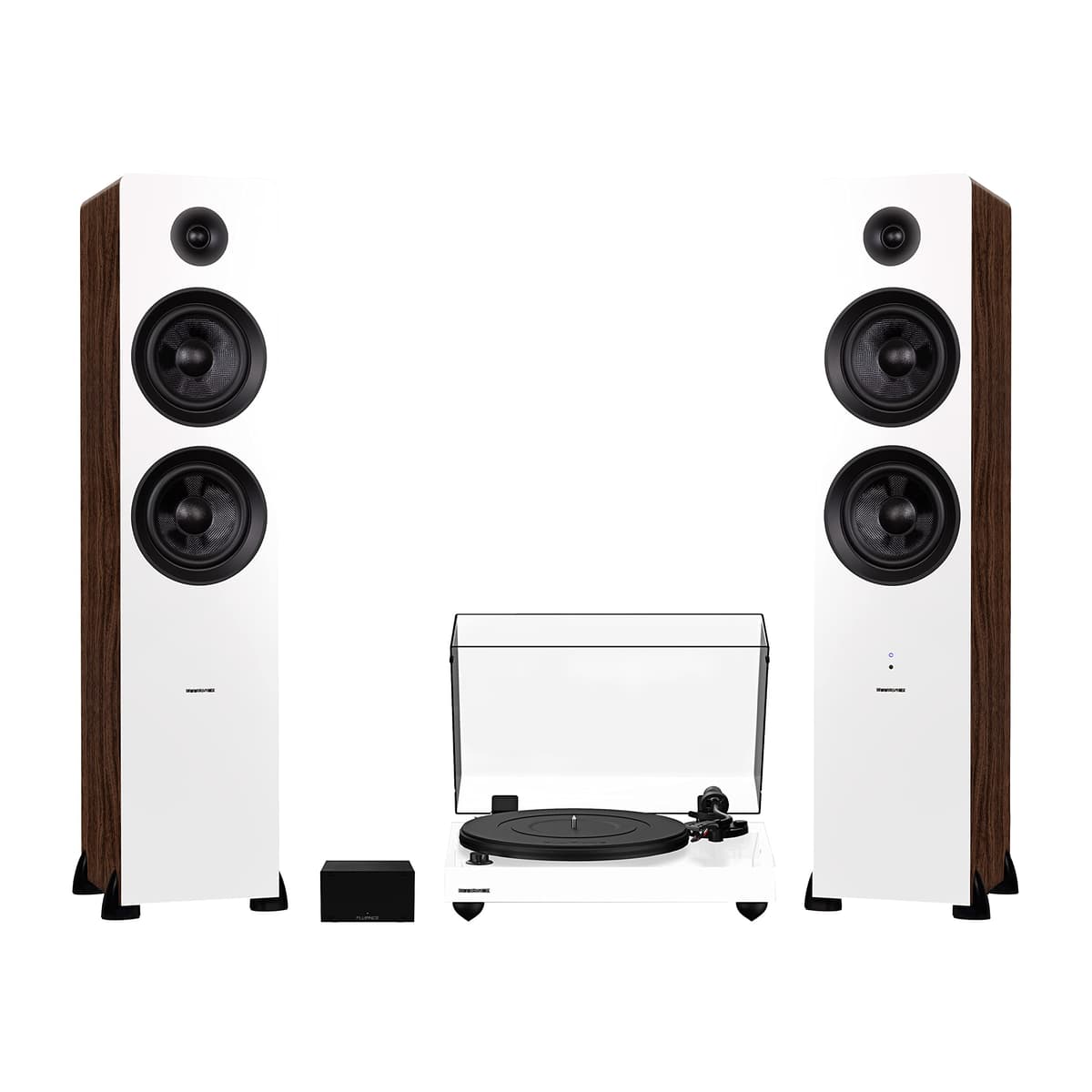 Fluance RT82 Reference con PA10 y parlantes Ai81 150W (Natural Walnut) RT82WHPAI81WW