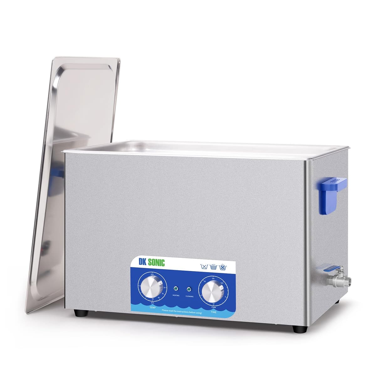 DK SONIC Ultrasonic Cleaner 30L 600W con calefacción y temporizador mecánico DK-3000H
