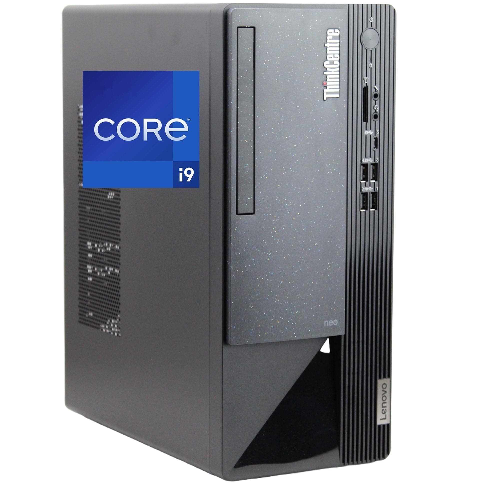Lenovo ThinkCentre Neo 50T Gen4 Tower, Intel i9-12900K, 64GB, 2TB NVMe, Win 11 Pro