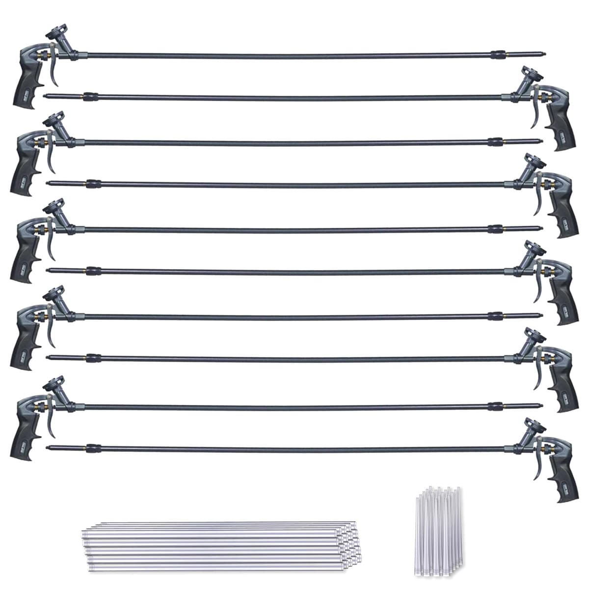 AWF PRO Pistola para Espuma en Aerosol 40" Nozzle, Control de Flujo Ajustable (Pack x10) AWF 1850