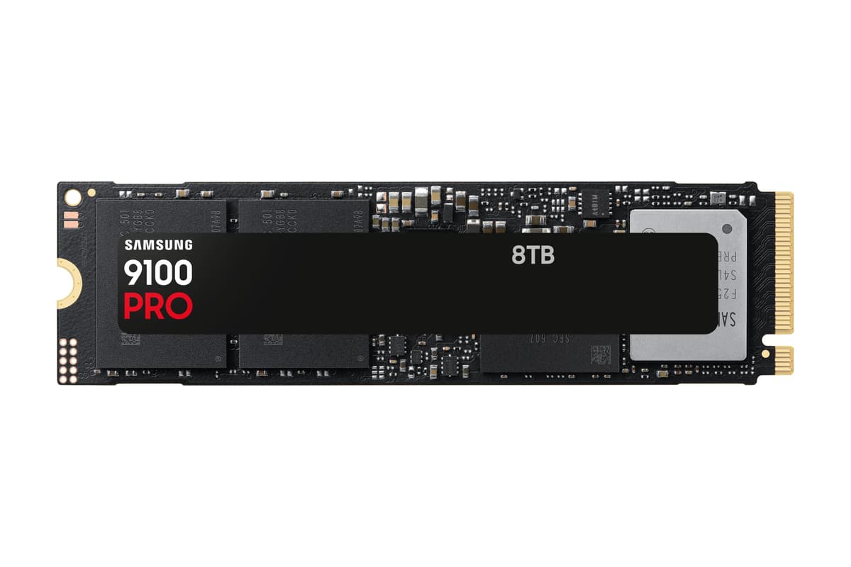 Samsung SSD 9100 Pro NVMe M.2, 8TB, PCIe 5.0, MZ-VAP8T0BW