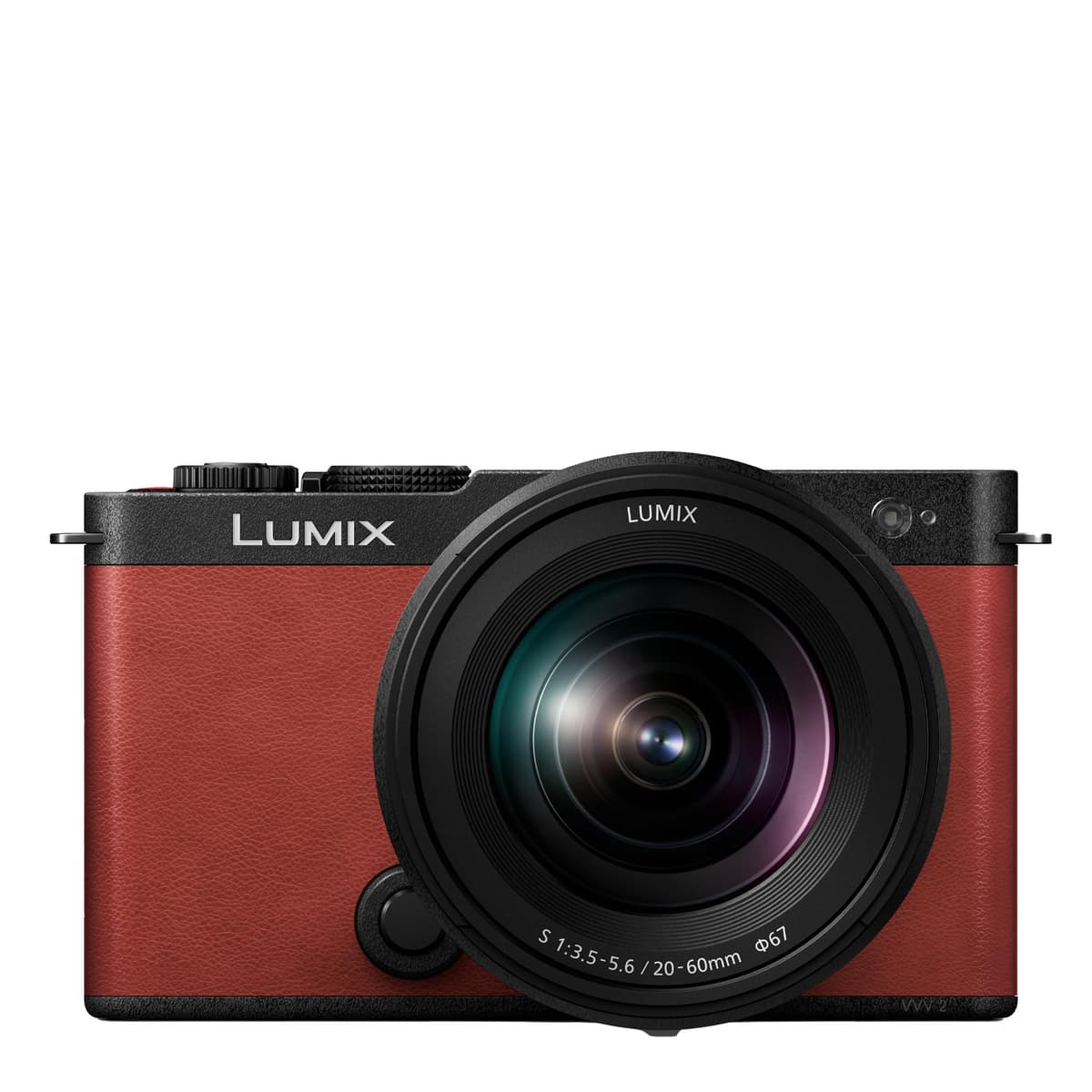 Panasonic LUMIX S9 Cámara Full Frame Mirrorless con Lente 20-60mm F3.5-5.6, DC-S9KR (Rojo)