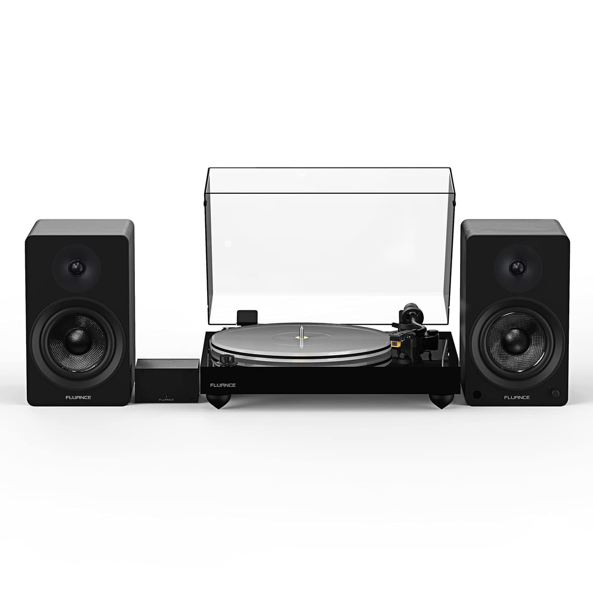 Fluance Reference RT85N Pack Piano Black - PA10 y Ai41 Black Ash RT85NTPA41