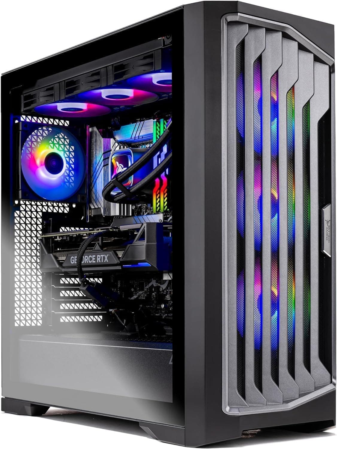 Skytech Legacy 4 Gaming PC Desktop Ryzen 9 9950X3D, RTX 5090 32GB, 64GB DDR5, 2TB Gen5 SSD, Win 11 ST-LEGACY4-1598-B-AL