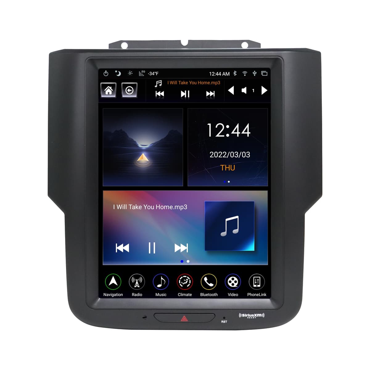 UNIMEAUTO LINKSWELL Gen 5 T-Style Radio Android 10.4" para RAM Classic (2014-2018/2019-UP) LINKSWELL TS-DG