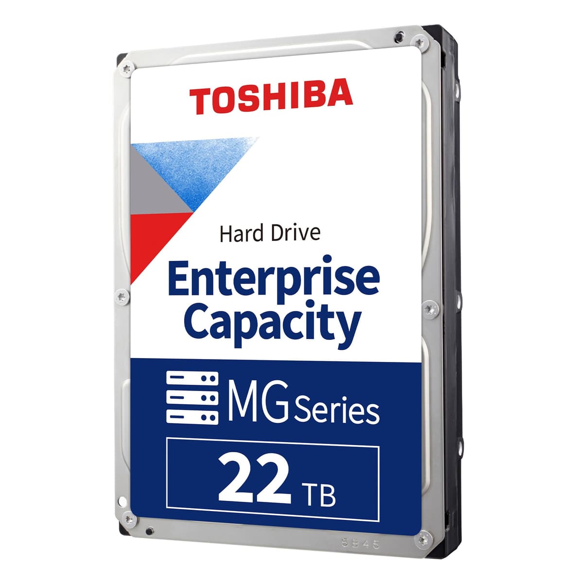 Disco Duro Interno Empresarial Toshiba 22TB - Serie MG 3.5" SATA HDD para Servidor, Almacenamiento, Operación 24/7, Hiperescala, Nube (MG10AFA22TE)