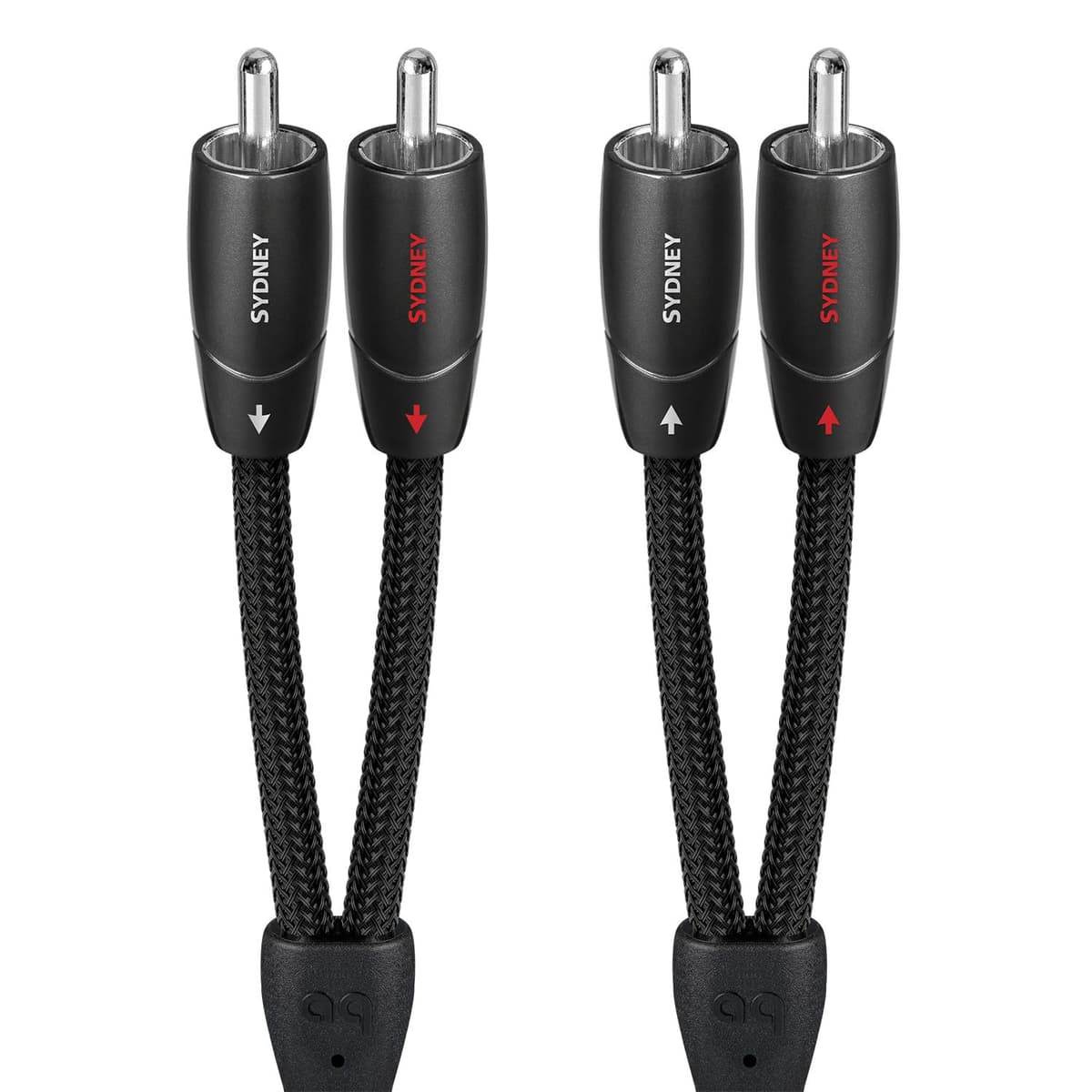 AudioQuest Sydney Cable de Interconexión RCA para Audio (3 m, Par Estéreo) SYD03R