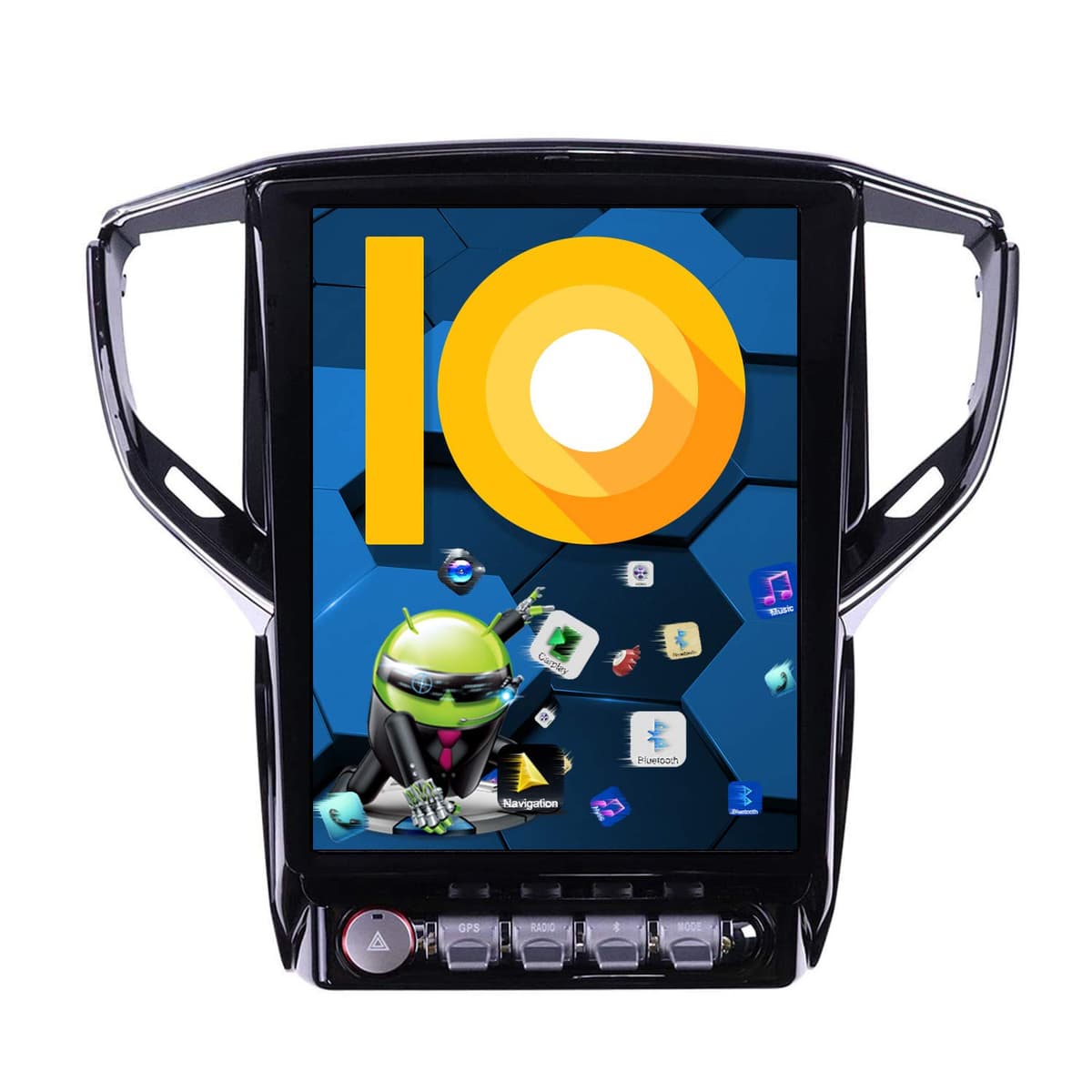 ZWNAV Radio Android 9.0 tipo Tesla para Maserati Ghibli 2013-2019,4G+64GB, DSP