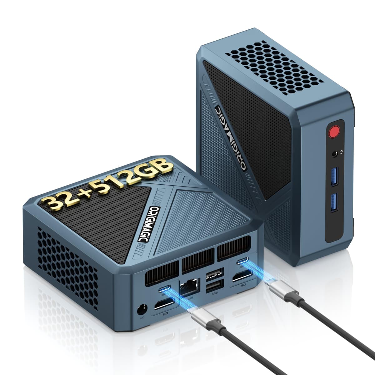 origimagic N2 Pro Mini PC AMD Ryzen 7 6800H 32GB DDR5 512GB NVMe SSD