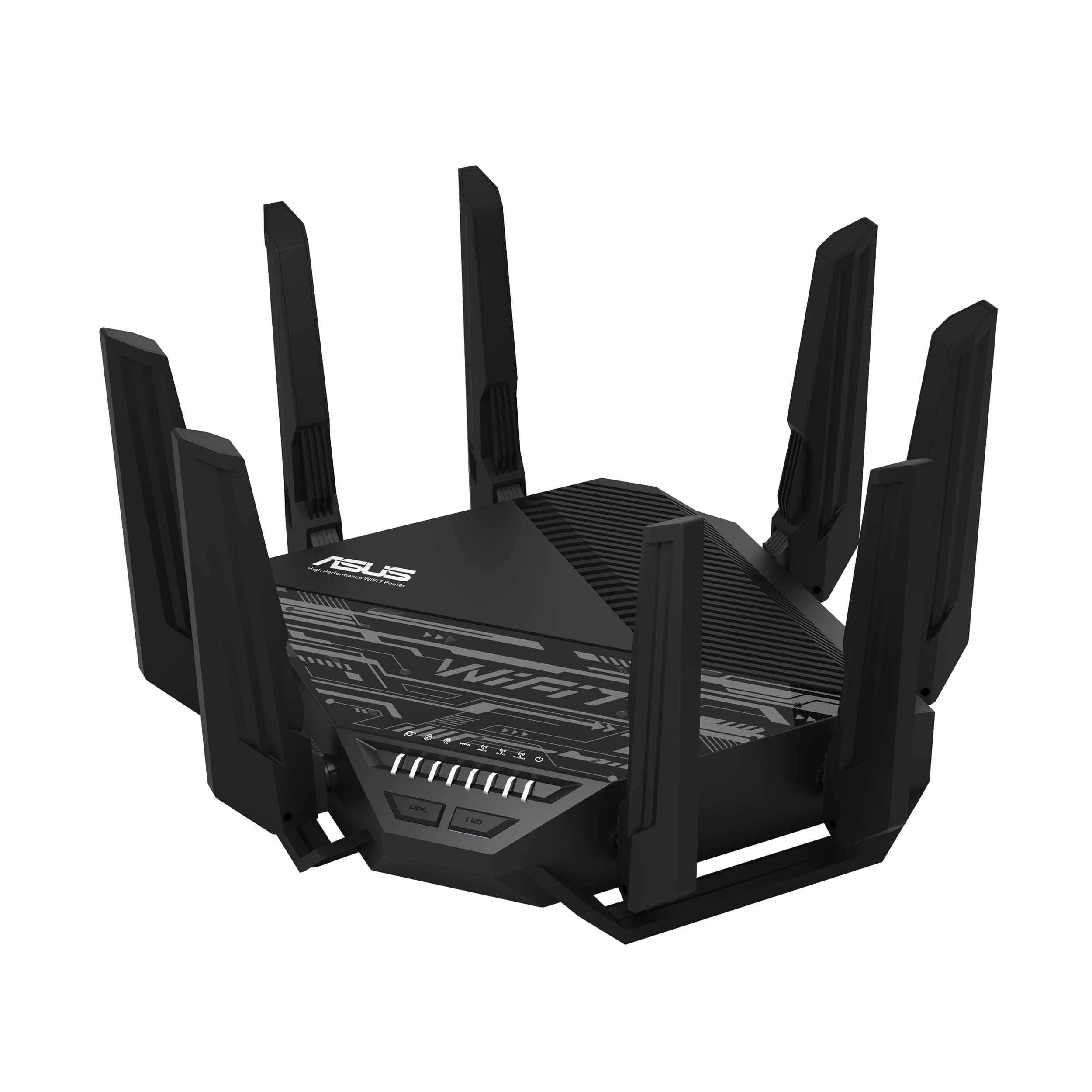 ASUS RT-BE96U Router Wi-Fi 7 Tri-Band 19000Mbps con 6GHz, Puertos 10G y AiMesh