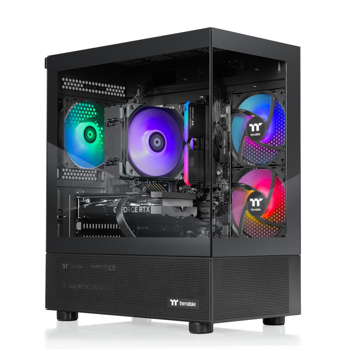 Thermaltake View i1460-170 Gaming Desktop (i5-14400F, RTX 5060, 16GB DDR5, 1TB) V17B-B760-560-LCS