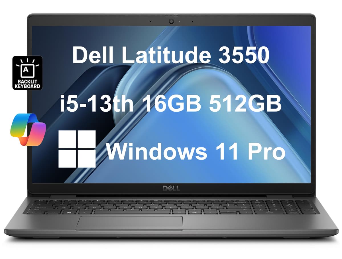 ist computers Dell Latitude 3550 Laptop 15.6" FHD i5-1335U, 16GB, 512GB