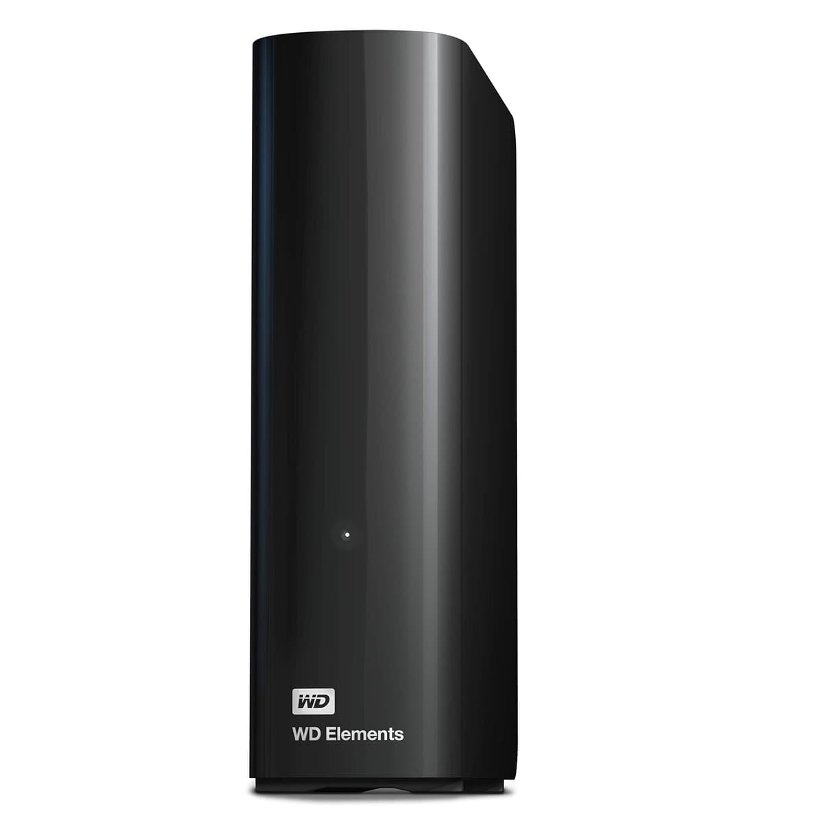 Western Digital WD Disco Duro Externo de Escritorio Elements 24TB para Almacenamiento Plug-and-Play, USB 3.2 Gen1 - WDBWLG0240HBK-NESN