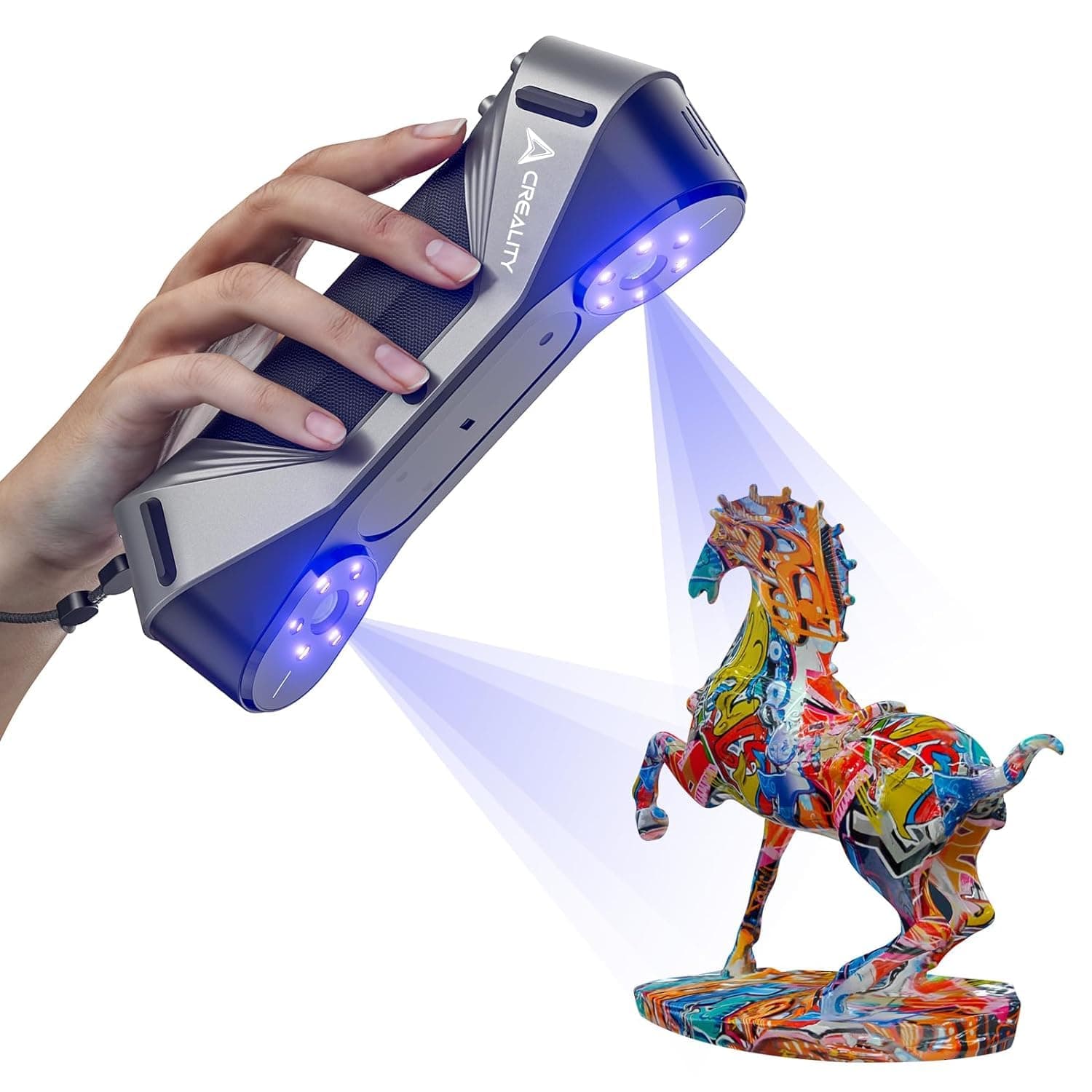 Creality CR-Scan Raptor Escáner 3D de Mano (Blue & NIR) Scanner Raptor_4008050049_LOCALUS1