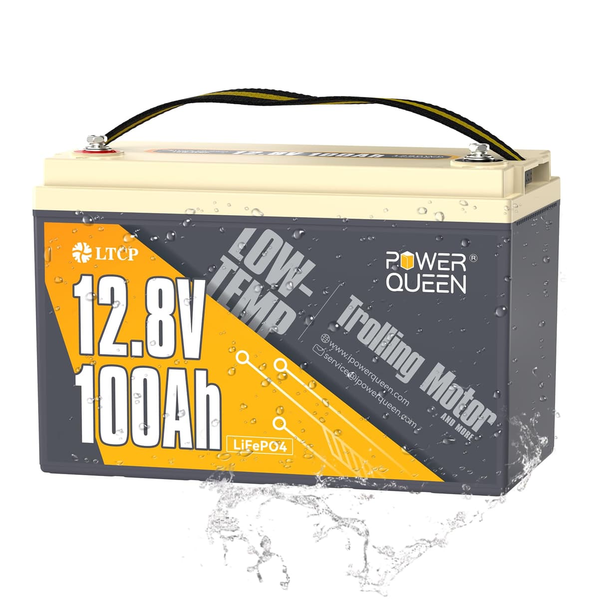 power queen A P12V100-100-LTP-4-A100-PACK3-9