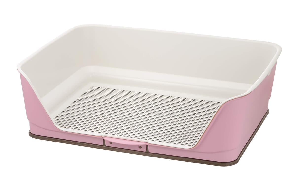 Inodoro Richell Easy Clean Step con Luz de Pared Rosa Ancha