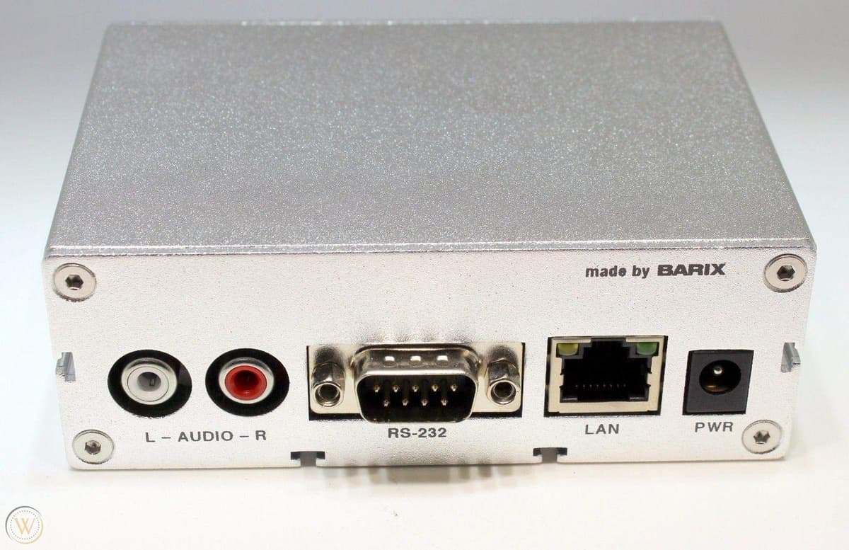 Barix Exstreamer 100 Decodificador de Audio IP 2005.9052