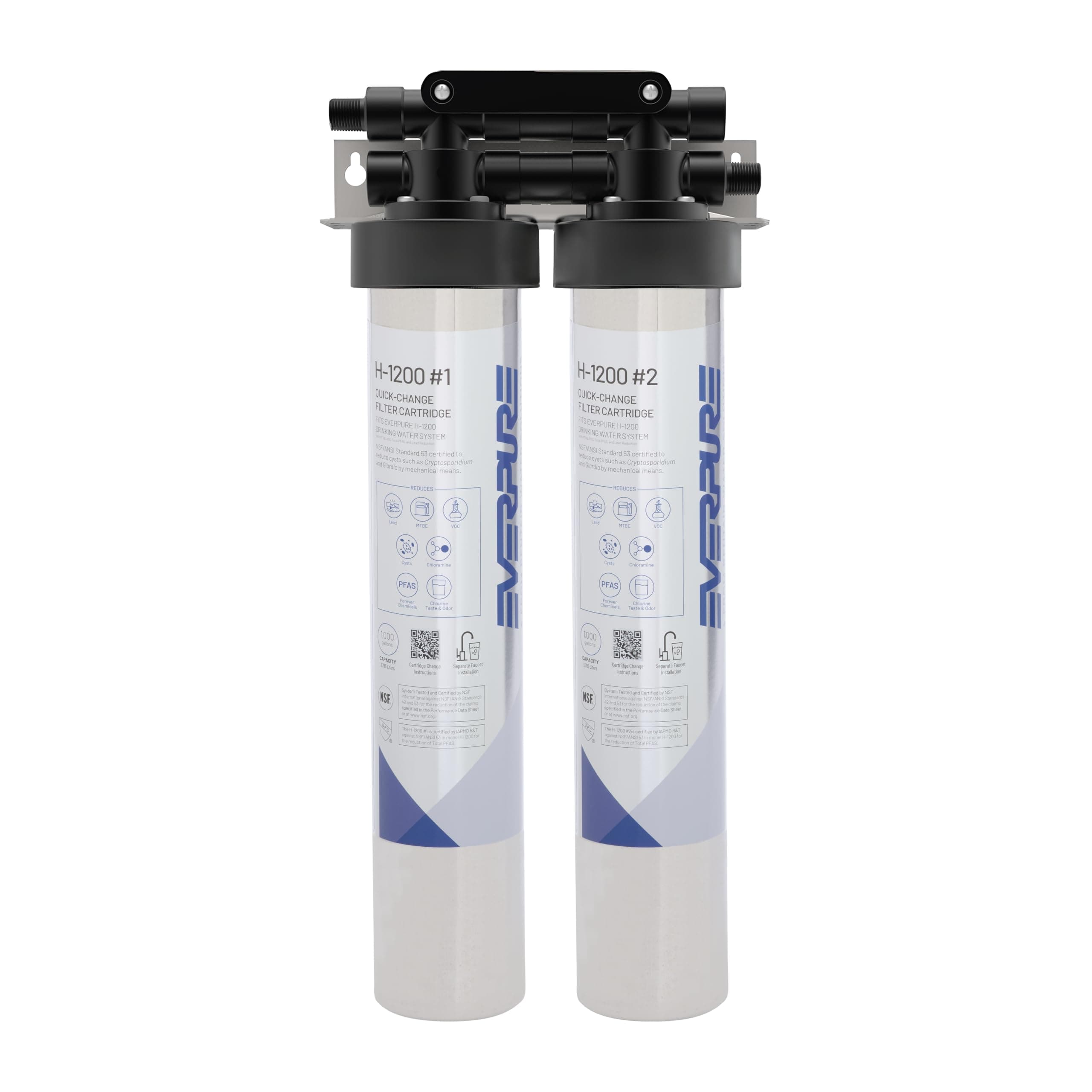 Sistema de agua potable Pentair Everpure H-1200 EV928200, 0.5 micron