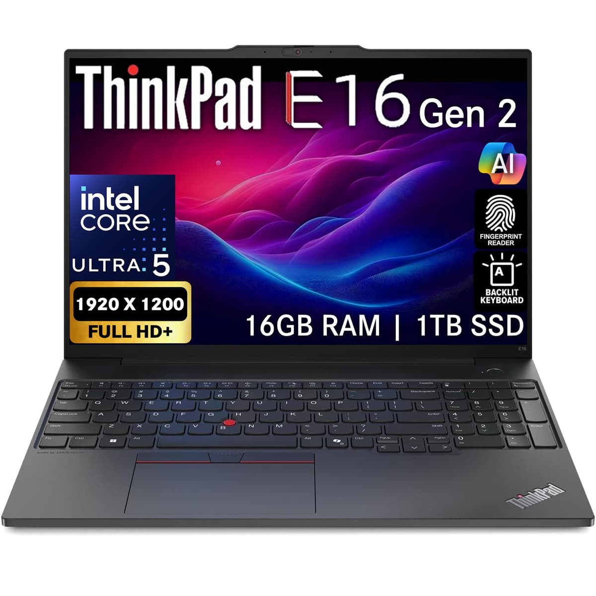 Lenovo ThinkPad E16 Gen 2 (Oemgenuine) - 16" WUXGA, Intel Ultra 5-125U, 16GB DDR5, 1TB NVMe, Windows 11 Pro ThinkPad E15 Gen 4