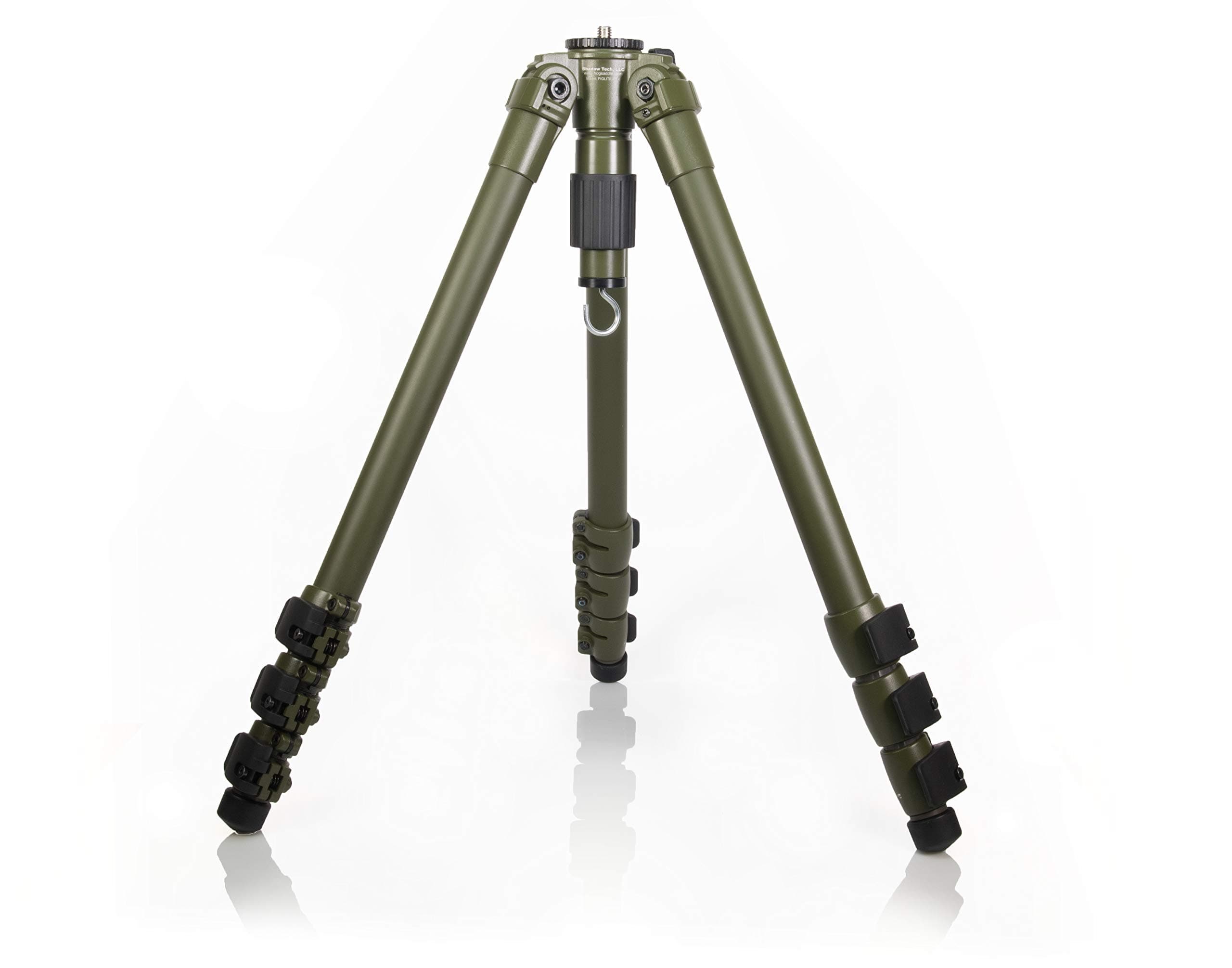 HOG Saddle Shadow Tech, LLC PIGlite-CF4 Trípode de fibra de carbono