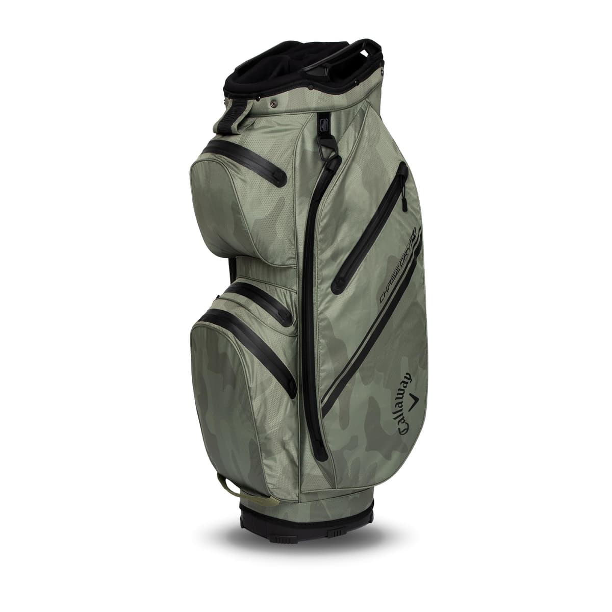 Callaway Chase Dry Cart Bag 2025, impermeable, Green Camo