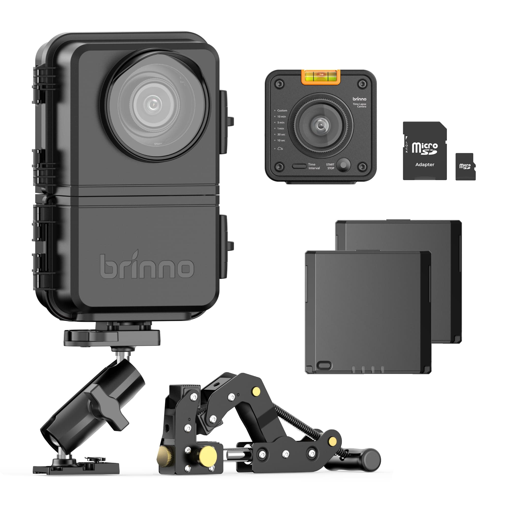 Brinno BCC5000 Cámara Time Lapse 4K WiFi para Construcción con Carcasa IP65