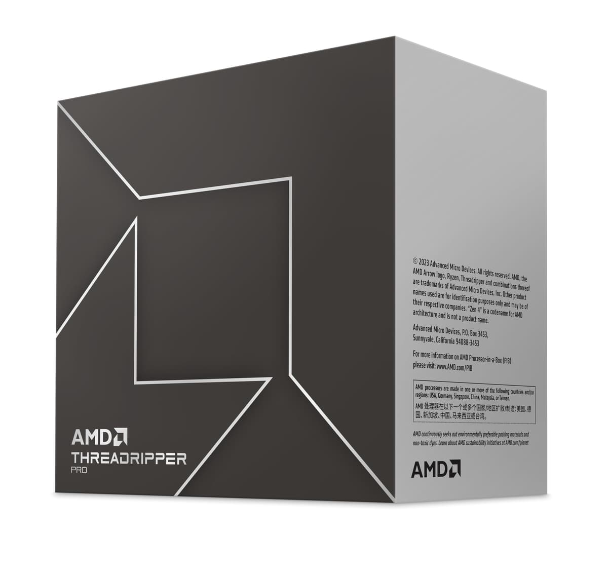 AMD Ryzen Threadripper PRO 7965WX - 24 núcleos / 48 hilos, hasta 5.3 GHz