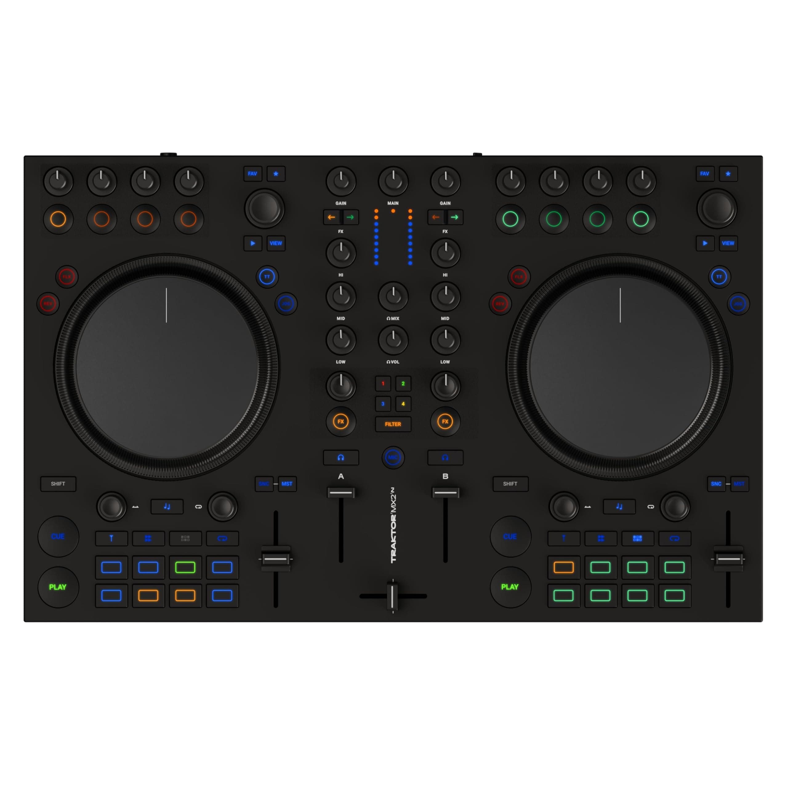Native Instruments Traktor MX2 Controlador DJ 2 canales con Traktor Pro 4 DJE0008685-000