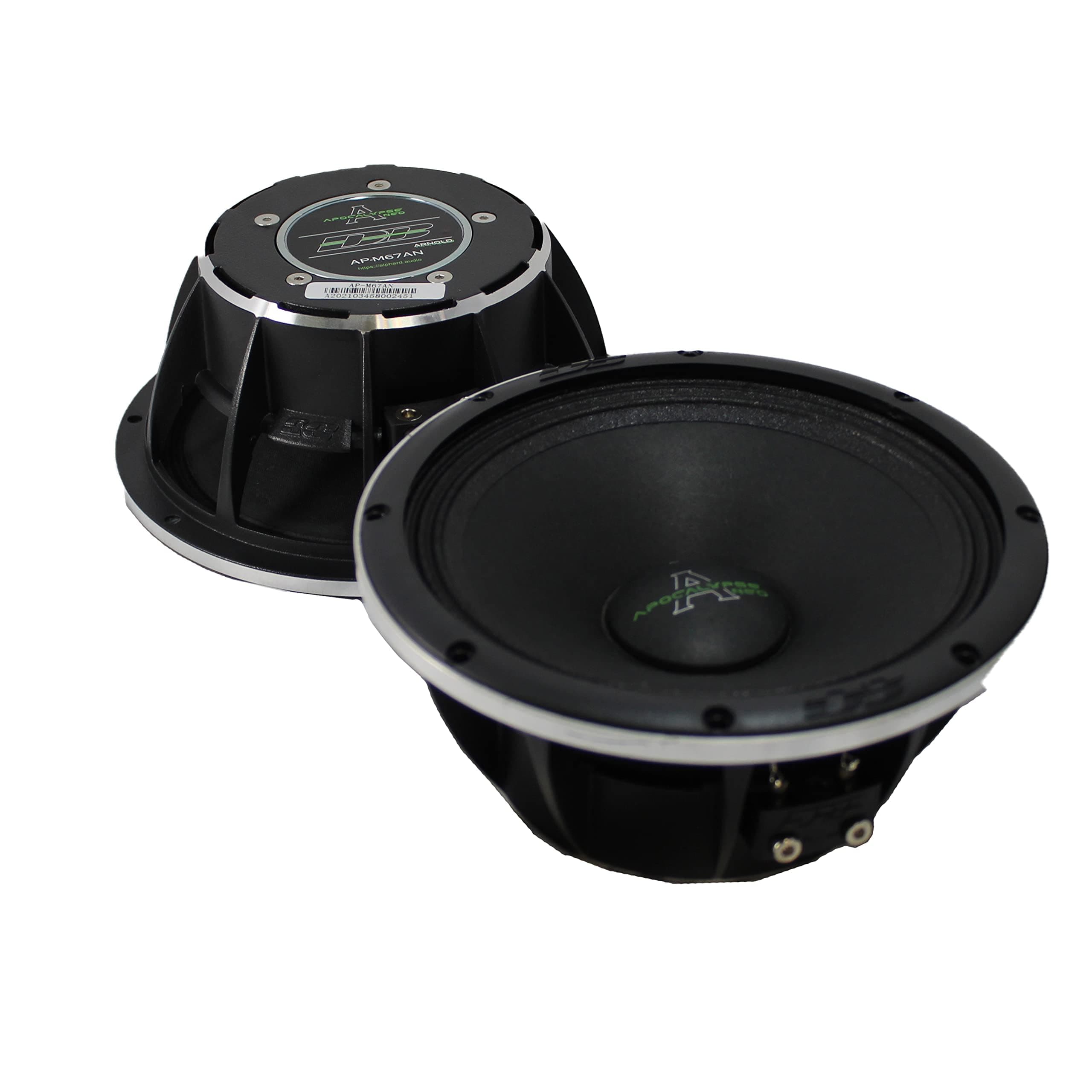 Parlantes Midrange Deaf Bonce de 6.5" 600W 4Ω Serie Apocalypse AP-M67AN