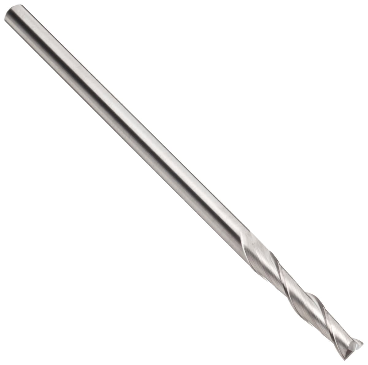 YG-1 E5026 Carbide Square Nose End Mill Extra Long Reach 2 flautas 30° hélice Uncoated 1" diámetro 6" largo total 54600