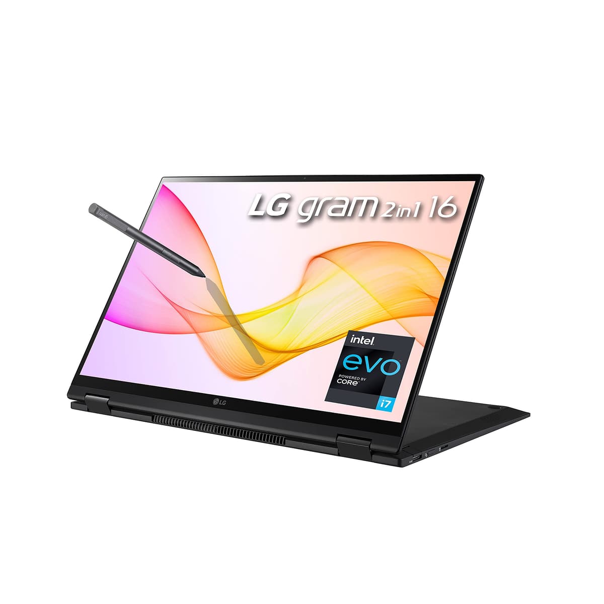LG gram 16T90P 16" WQXGA 2-en-1 Touch Intel i7-1165G7 16GB 2TB 16T90P-K.ADB9U1