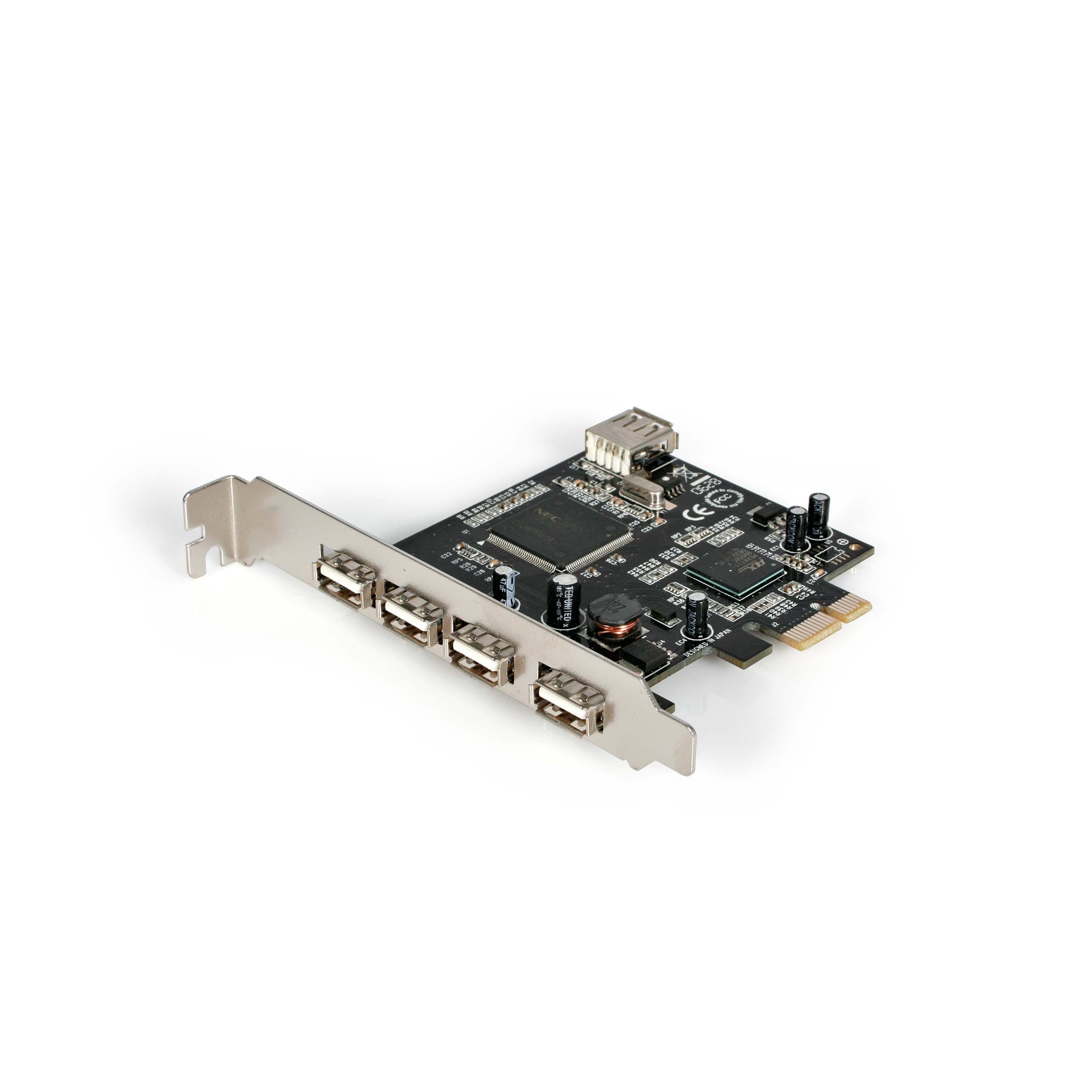 StarTech.com Tarjeta Adaptadora PCI Express USB 2.0 de 5 Puertos (PEX400USB2)