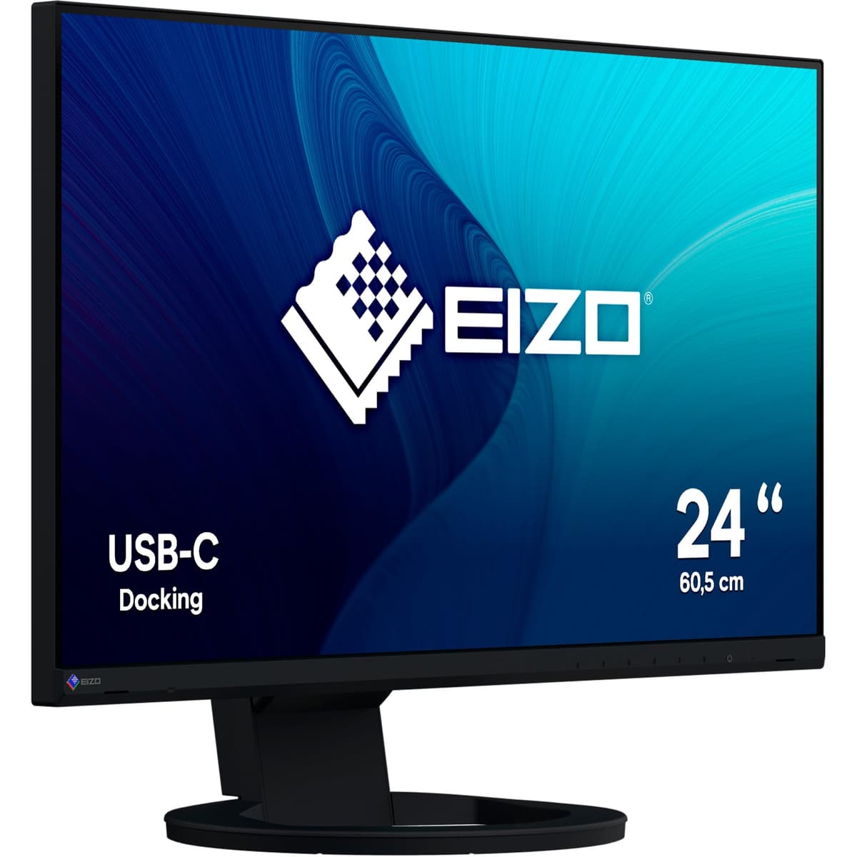 Eizo FlexScan EV2480-BK Monitor 23.8" IPS Full HD USB-C con Altavoces