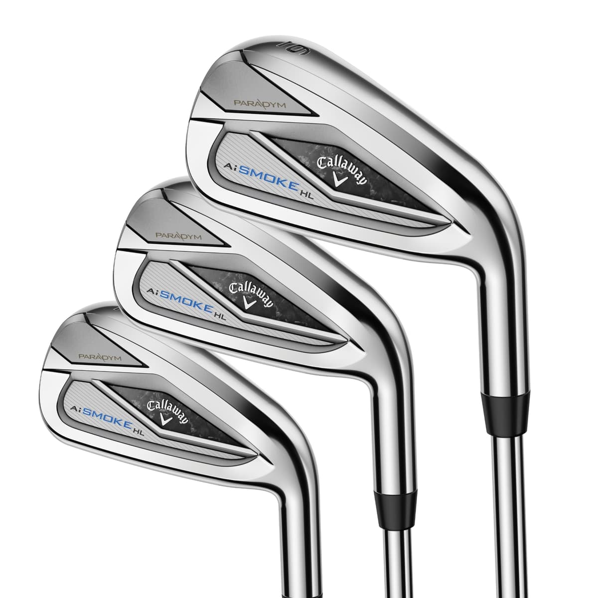Callaway Paradym AI Smoke HL Juego de Hierros para zurdos 4-PW, Graphite Regular 4J554454V2006