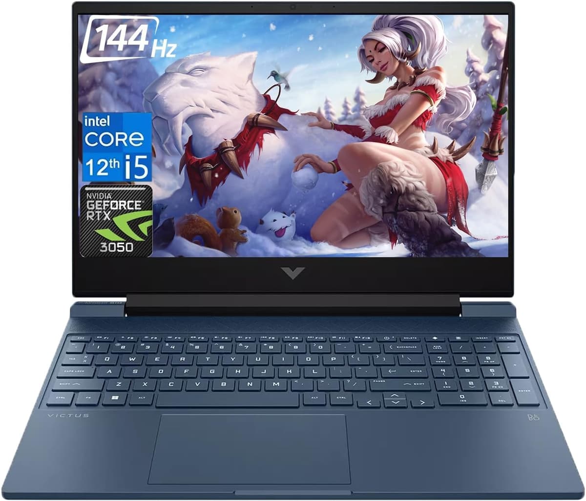 HP Victus 15.6" i5-12450H RTX 3050 32GB RAM 2TB SSD 144Hz Windows 11 Home TPN-Q278_599J4AV