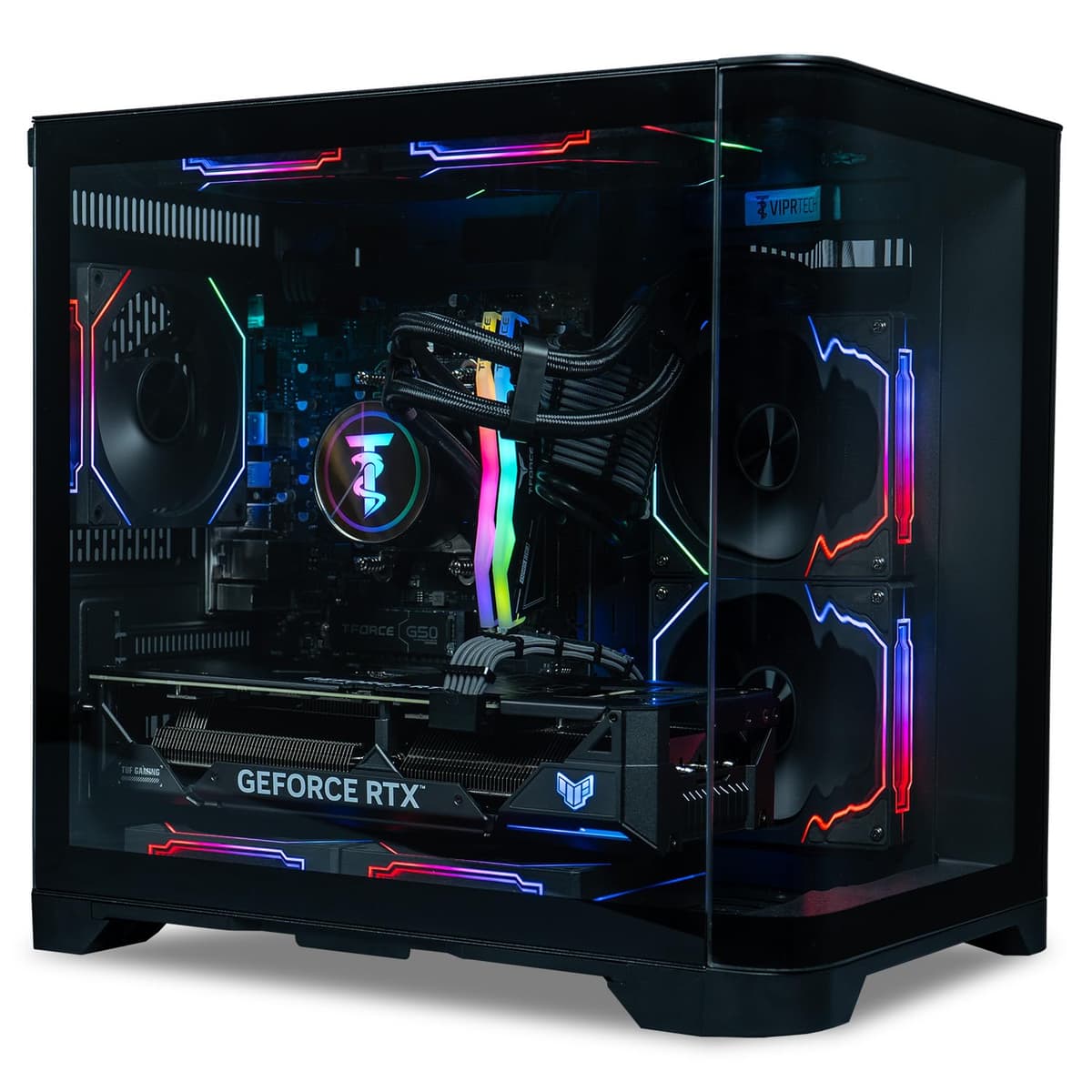 ViprTech Reaper 3.0 Gaming PC - Ryzen 7 8700F, RTX 5070 12GB, 32GB DDR5, 2TB NVMe, 800W Gold, Windows 11 R7-4070S-32G-2T-L-Reaper